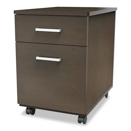 Mocha 2-Drawer Vertical Filing Cabinet O2179