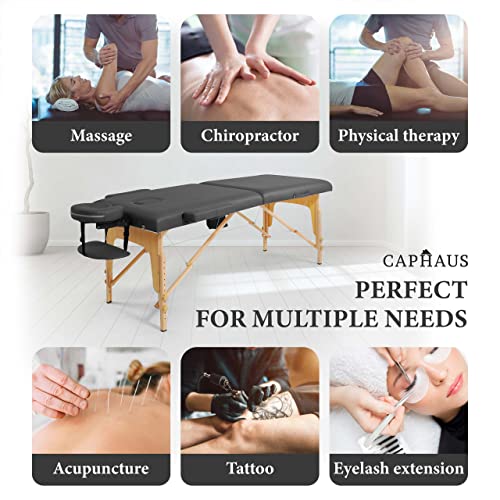 84 Inch Purple Height Adjustable Memory Foam Massage Table Q890642