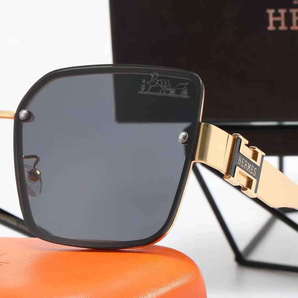 H Letter Polarized Sunglasses I440