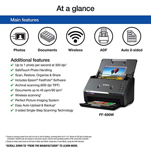 Wireless High-Speed Photo and Document Scanning System Q74316