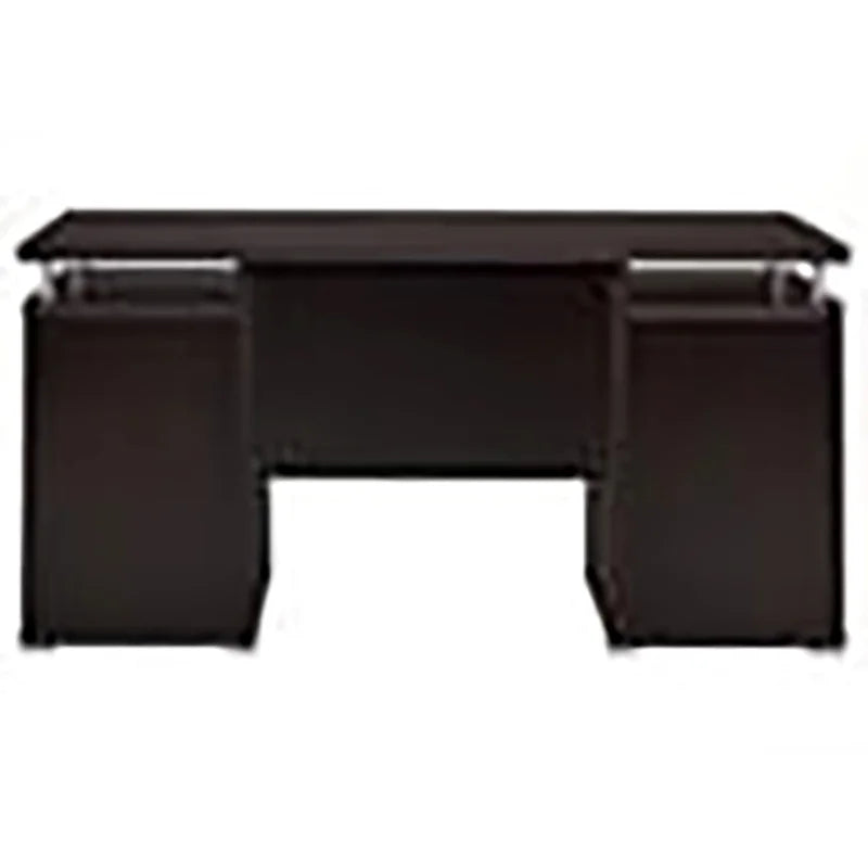 2-Drawer Contemporary Wood Computer Desk P841