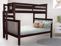 Twin over Full Bunk Beds with End Ladder L5374