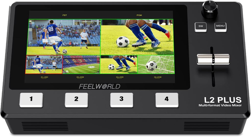 Multi Camera Video Mixer Switcher with 5.5 inch LCD Touch Screen A565
