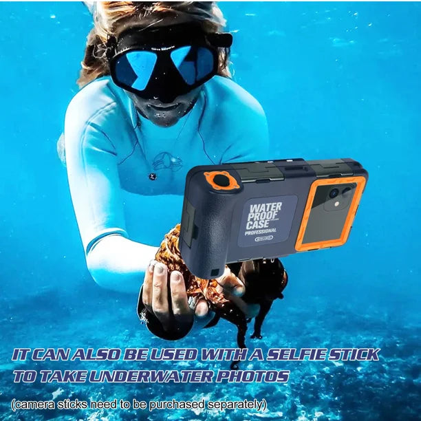Waterproof Protective Case for Phones Up to 6.9 Inch Q876