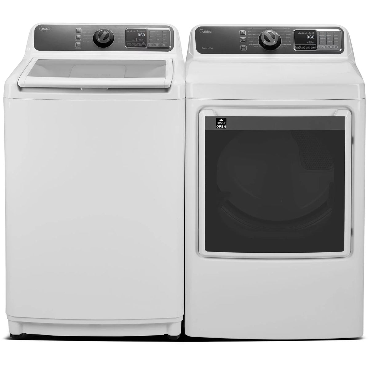 White 7.5-Cu. Ft. Front Load Electric Dryer X91133