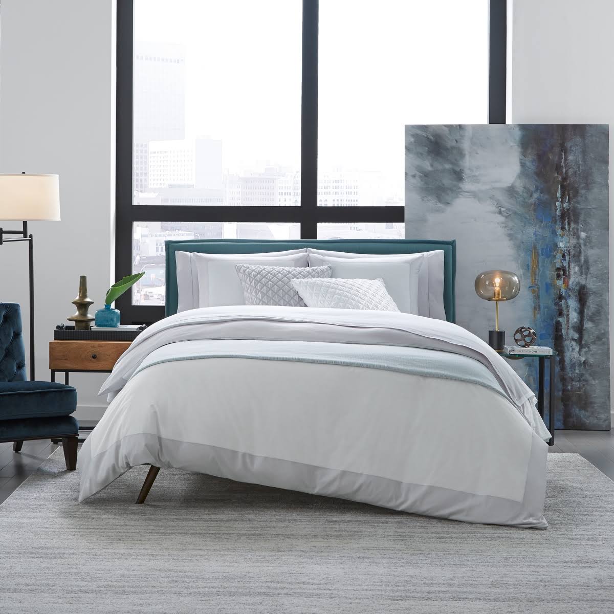 Full/Queen White Duvet Cover A86842