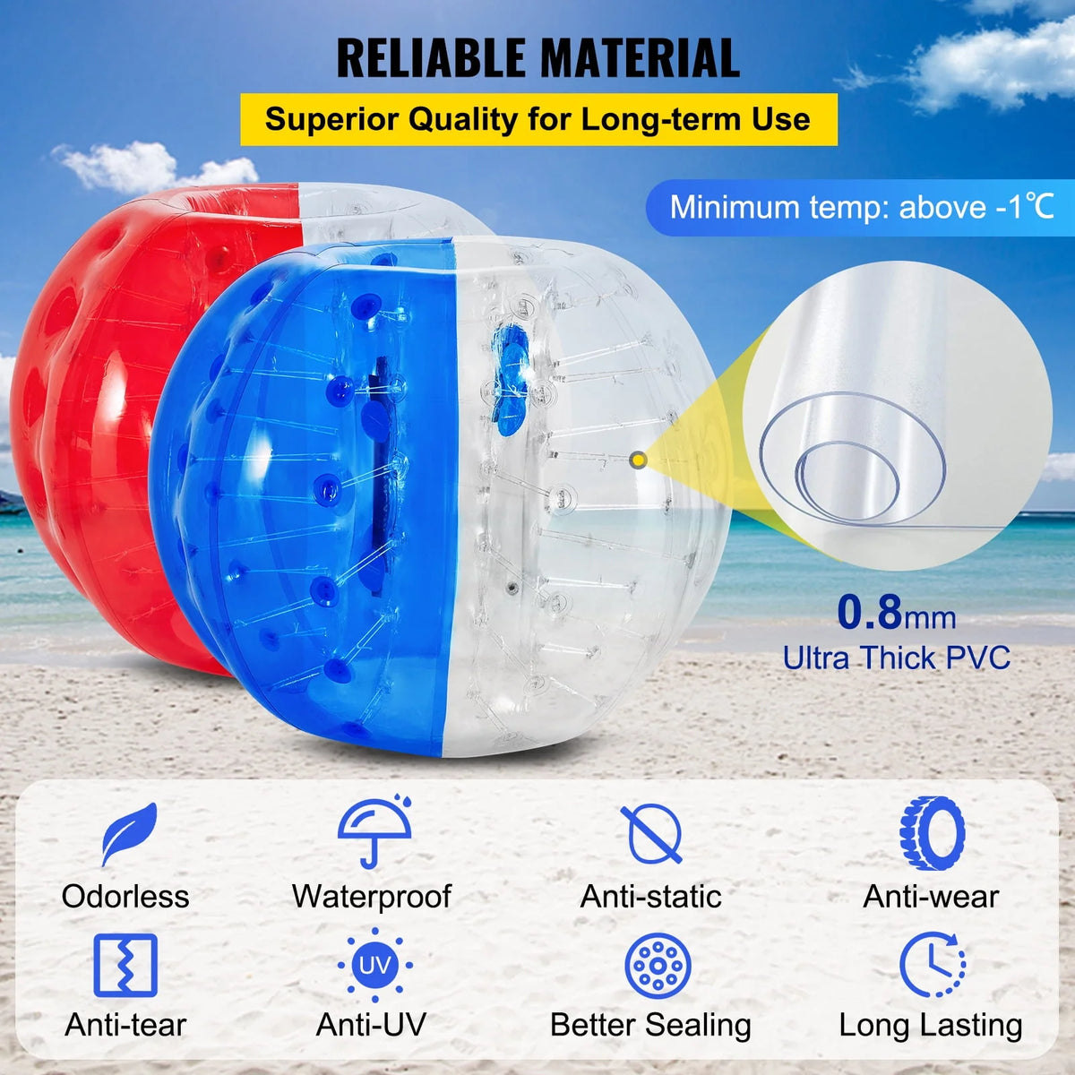Inflatable Body Zorb Bumper Bubble Q9126