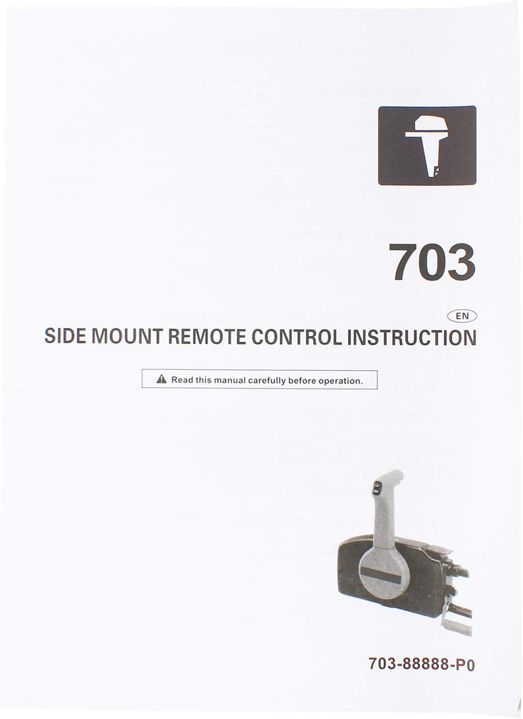 Side Mount Remote Control Box with 10 pins Wire Harness and Cable 16FT B5990