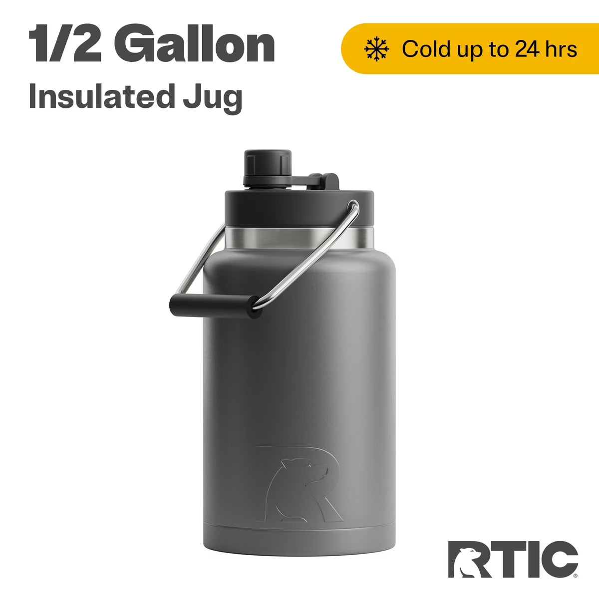 Graphite Half Gallon Stainless Steel Insulated Jug M373851