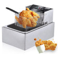 6L 2500W Stainless Steel Electric Fryer Q517145