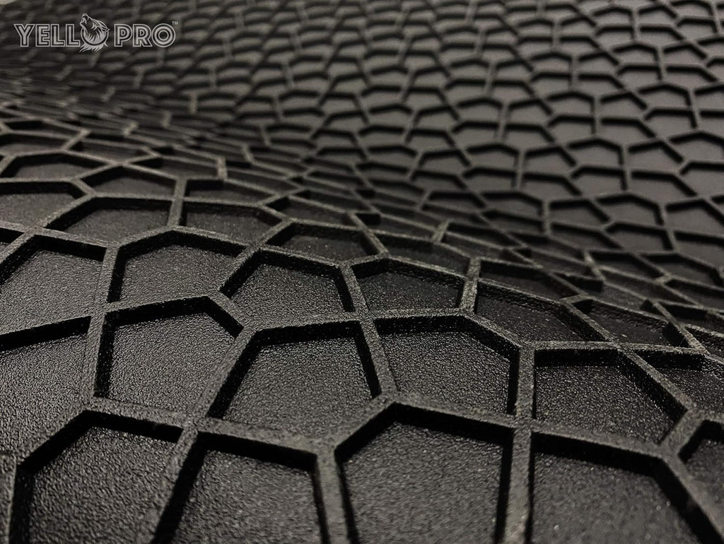 Black Rubber Heavy Duty Cargo Floor Mat for Tesla Model Y 5 Seater L333983