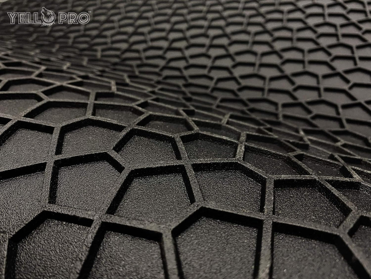 Black Rubber Heavy Duty Cargo Floor Mat for Tesla Model Y 5 Seater L333983