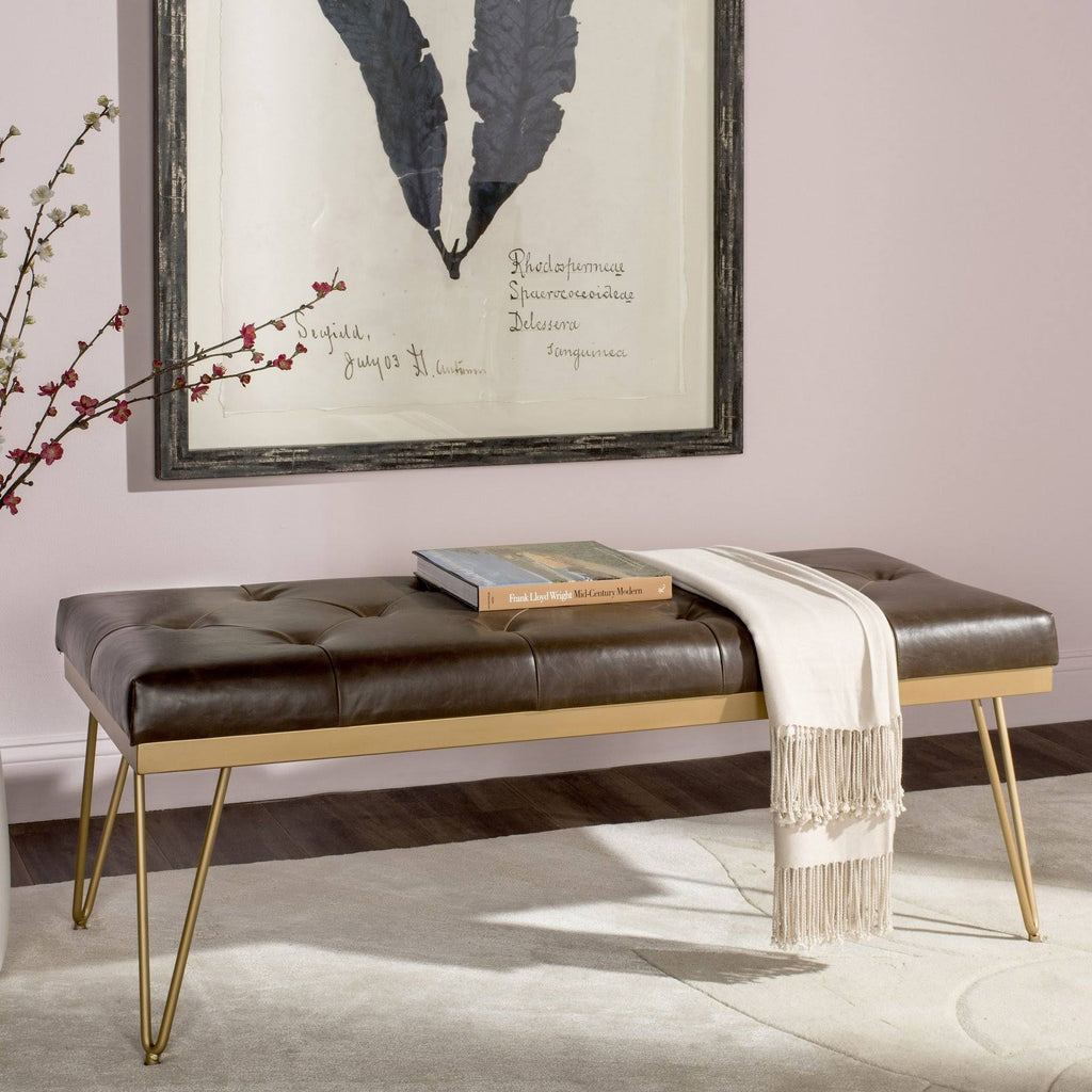 Brown / Gold Bench X251344